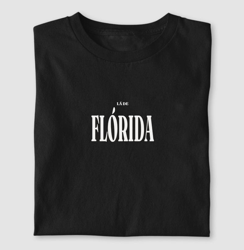 Camiseta Tipografia de Flórida