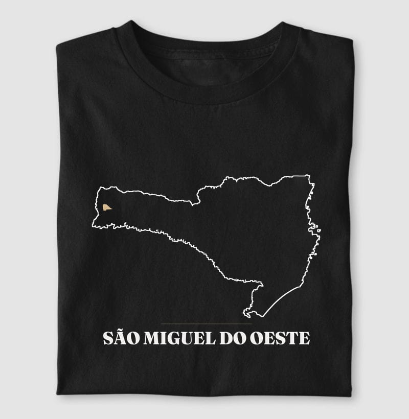 Camiseta Traço de São Miguel do Oeste