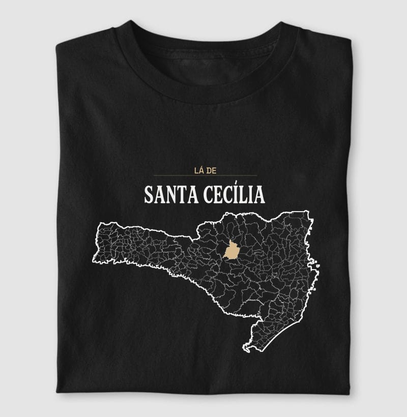 Camiseta Território de Santa Cecília