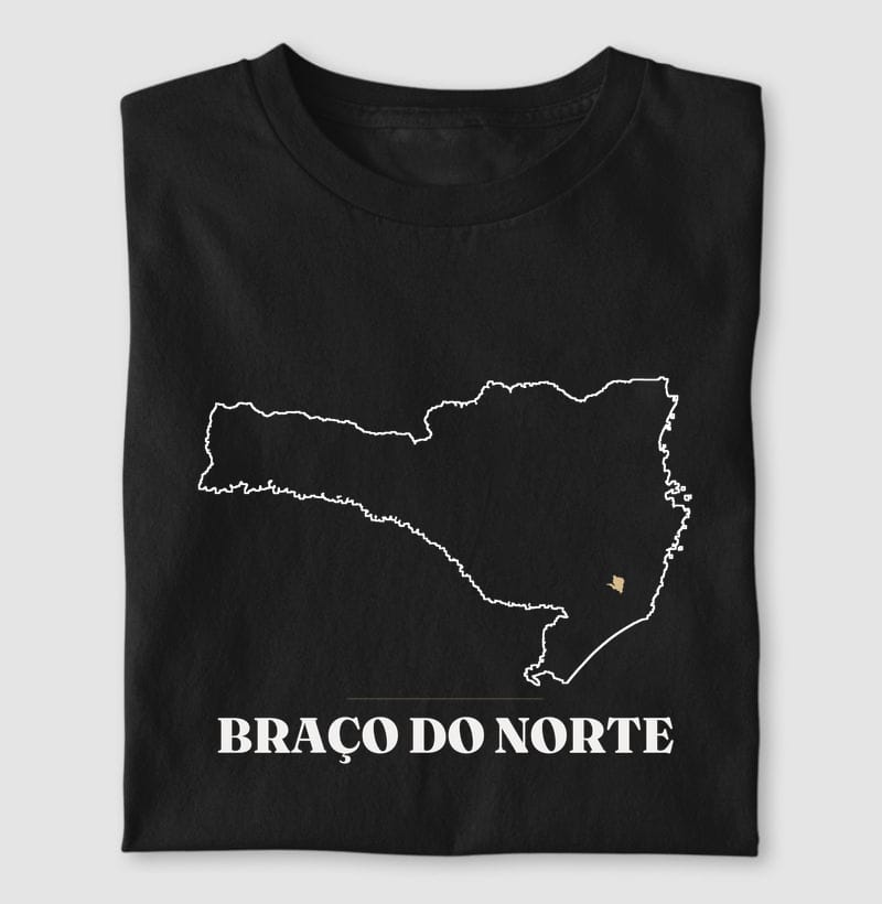 Camiseta Traço de Braço do Norte