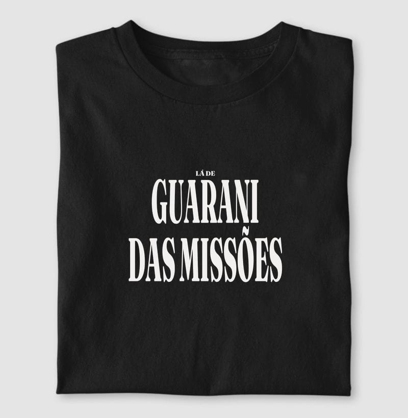 Camiseta Tipografia de Guarani das Missões