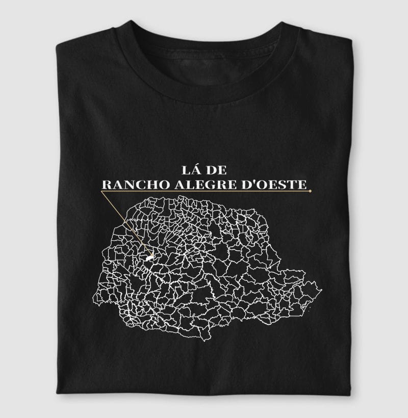 Camiseta Ponto de Origem de Rancho Alegre D'Oeste