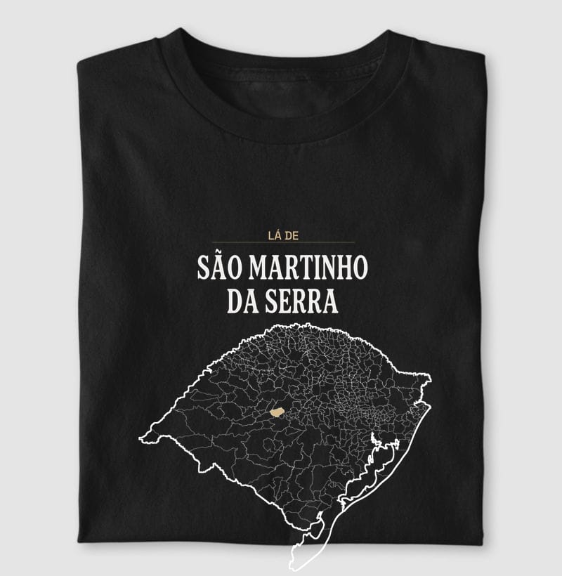 Camiseta Território de São Martinho da Serra