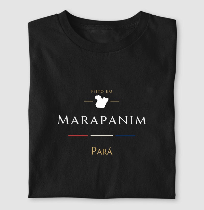 Camiseta Feito em de Marapanim