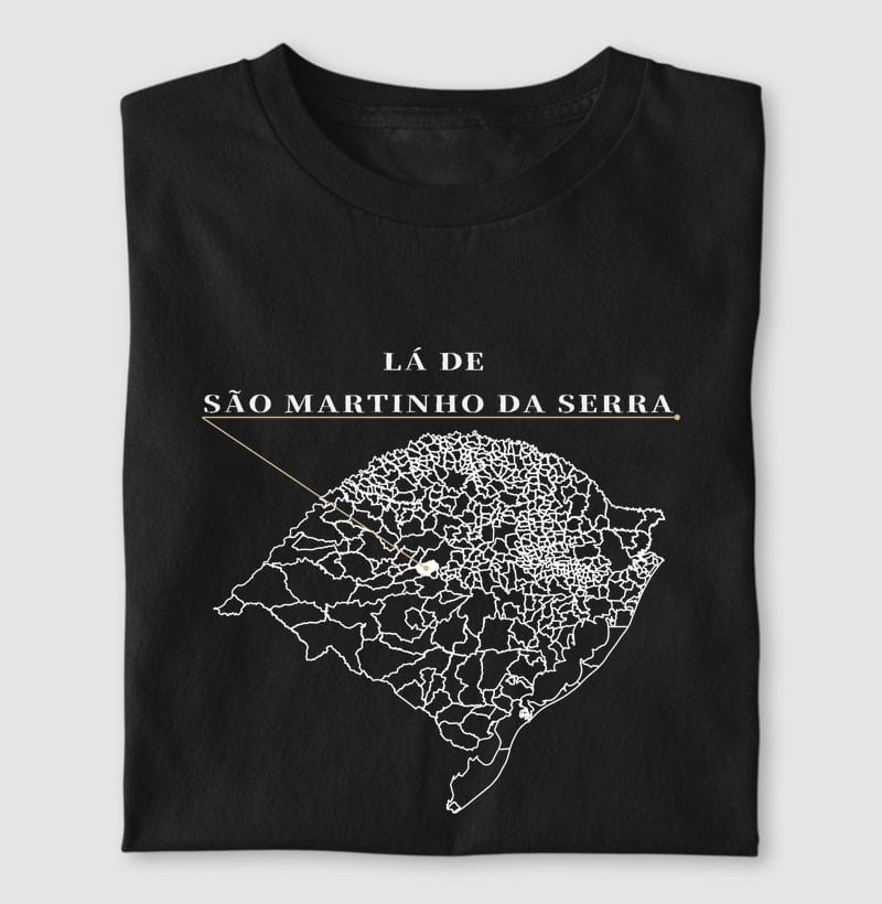 Camiseta Ponto de Origem de São Martinho da Serra