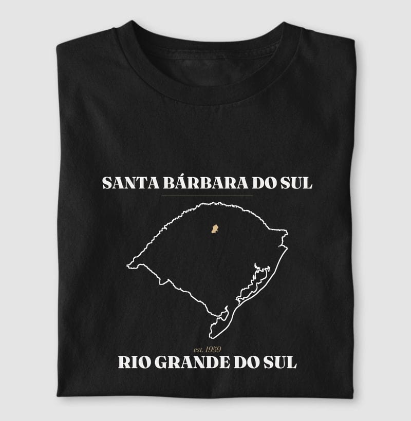 Camiseta Legado de Santa Bárbara do Sul