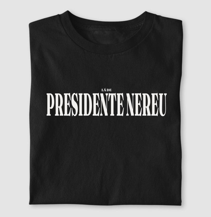 Camiseta Tipografia de Presidente Nereu