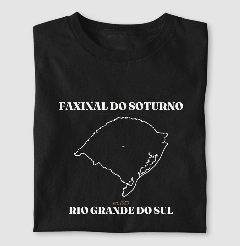 Camiseta Legado de Faxinal do Soturno