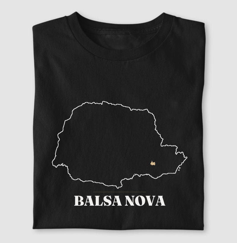 Camiseta Traço de Balsa Nova