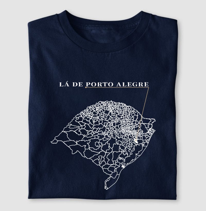 Camiseta Ponto de Origem de Porto Alegre