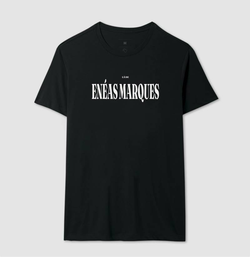 Camiseta Tipografia de Enéas Marques