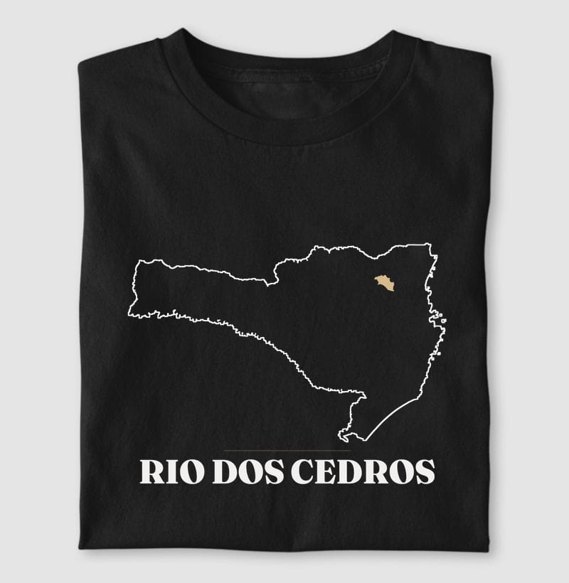Camiseta Traço de Rio dos Cedros