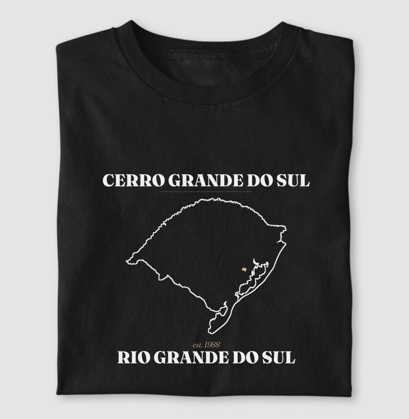 Camiseta Legado de Cerro Grande do Sul