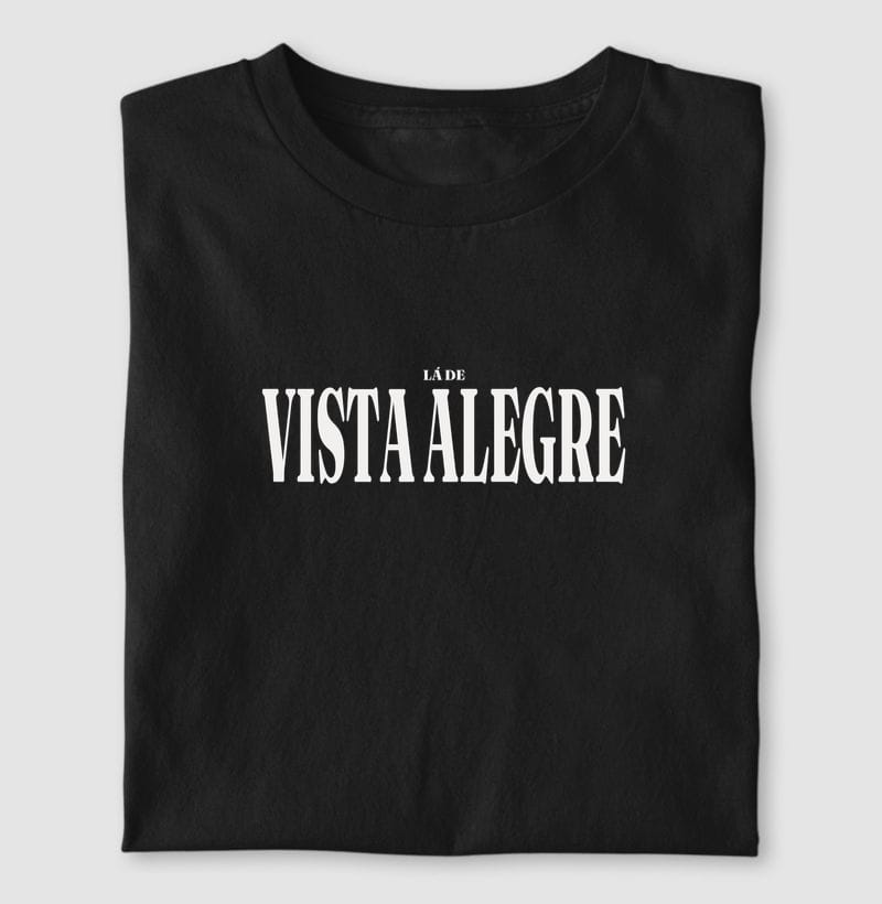Camiseta Tipografia de Vista Alegre