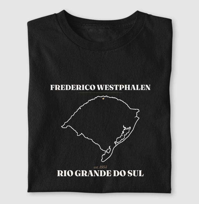 Camiseta Legado de Frederico Westphalen