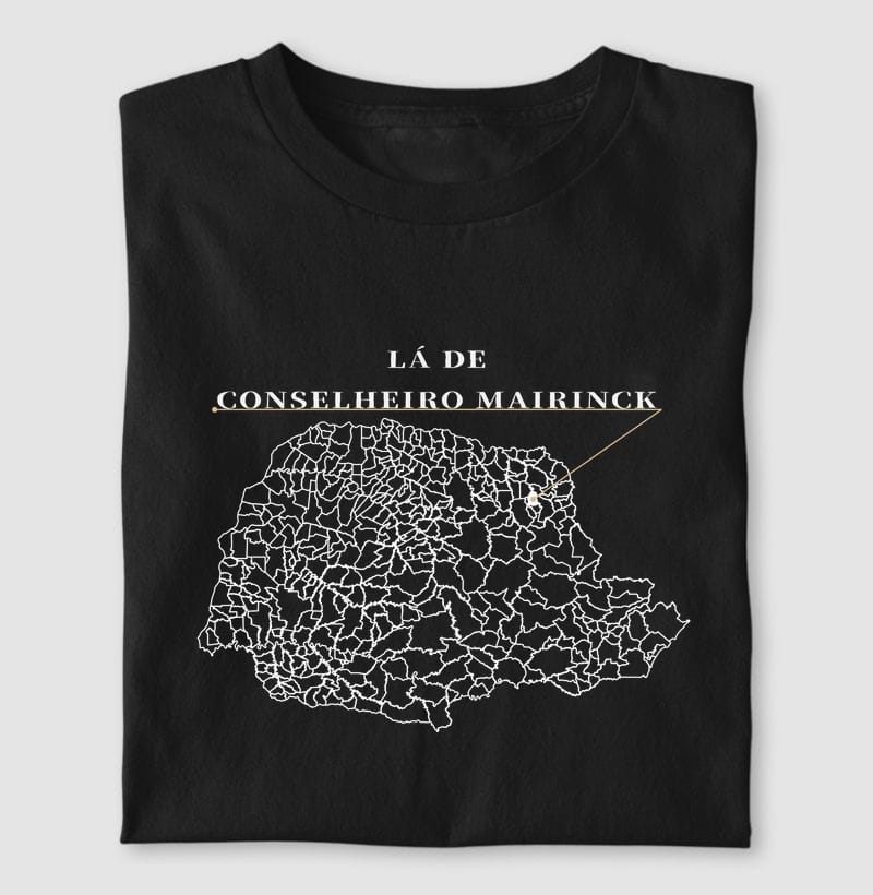 Camiseta Ponto de Origem de Conselheiro Mairinck