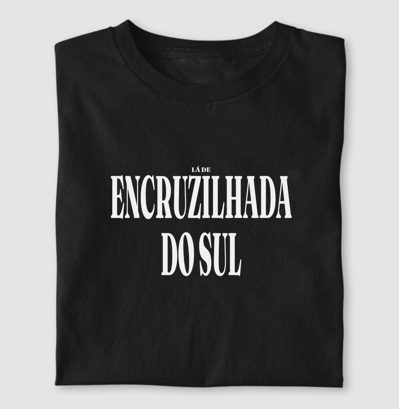 Camiseta Tipografia de Encruzilhada do Sul