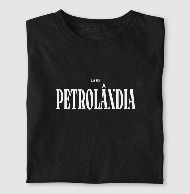 Camiseta Tipografia de Petrolândia