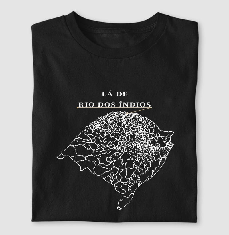 Camiseta Ponto de Origem de Rio dos Índios