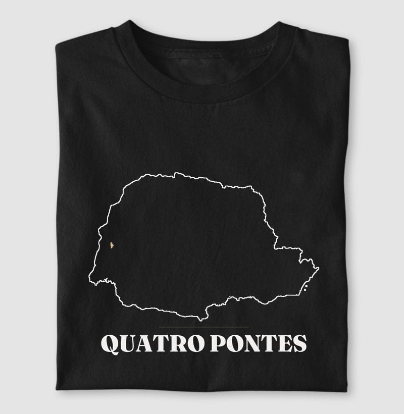Camiseta Traço de Quatro Pontes