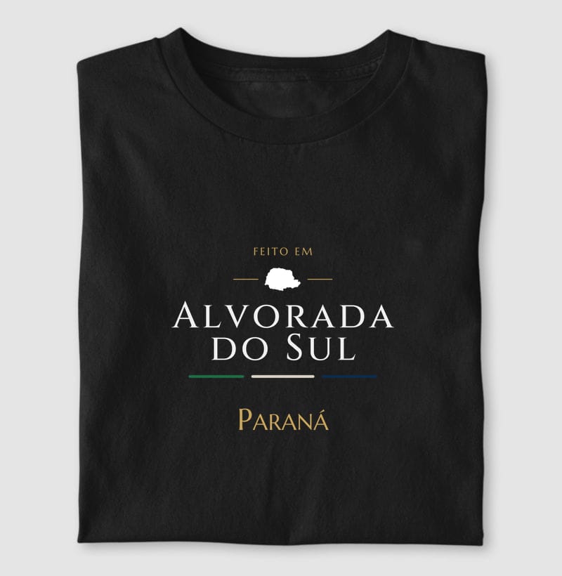 Camiseta Feito em de Alvorada do Sul