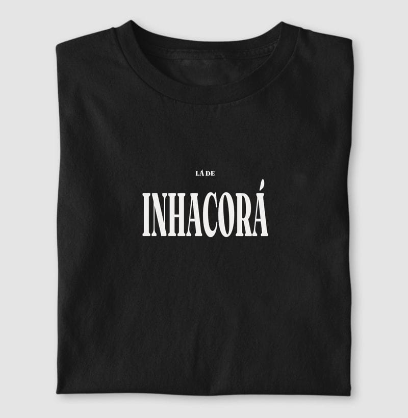 Camiseta Tipografia de Inhacorá
