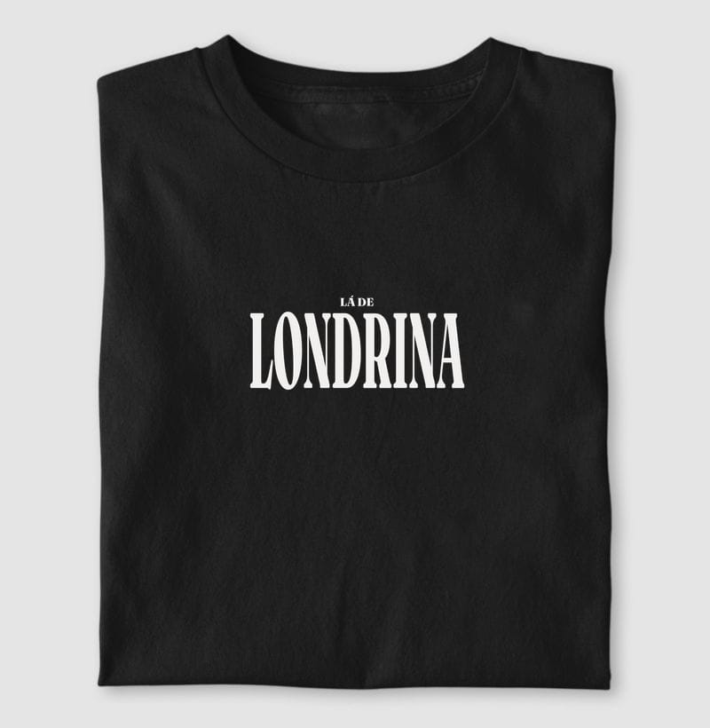 Camiseta Tipografia de Londrina