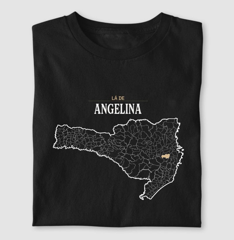 Camiseta Território de Angelina