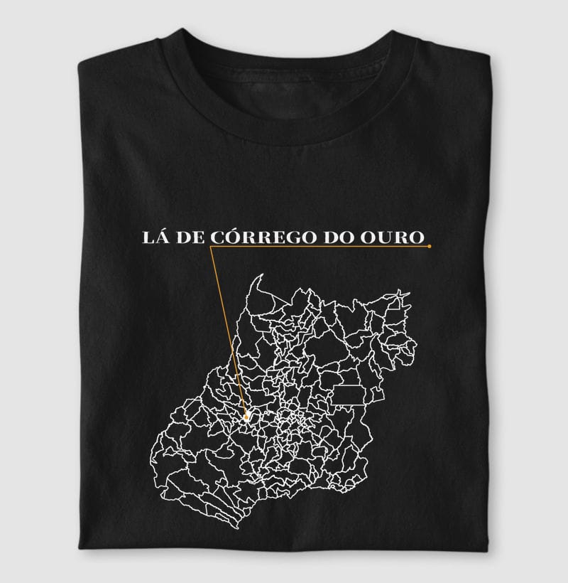 Camiseta Ponto de Origem de Córrego do Ouro