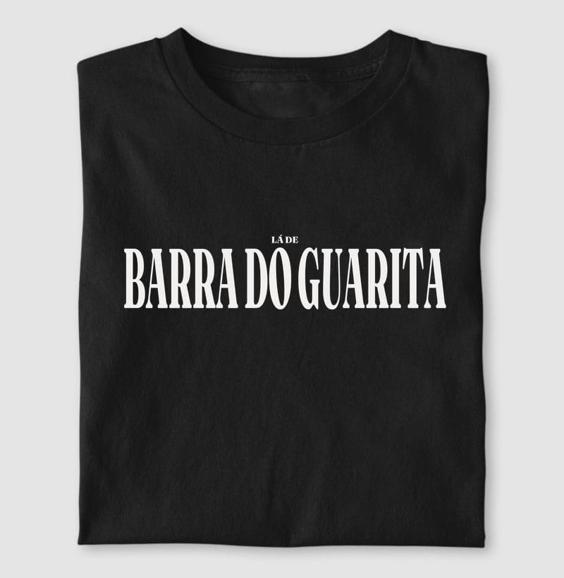 Camiseta Tipografia de Barra do Guarita