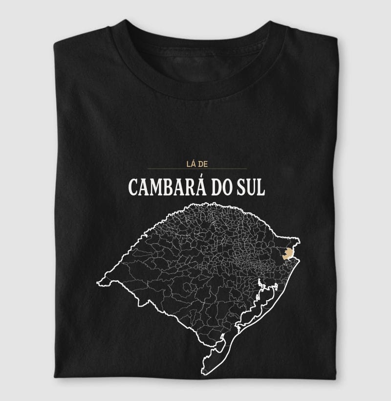 Camiseta Território de Cambará do Sul