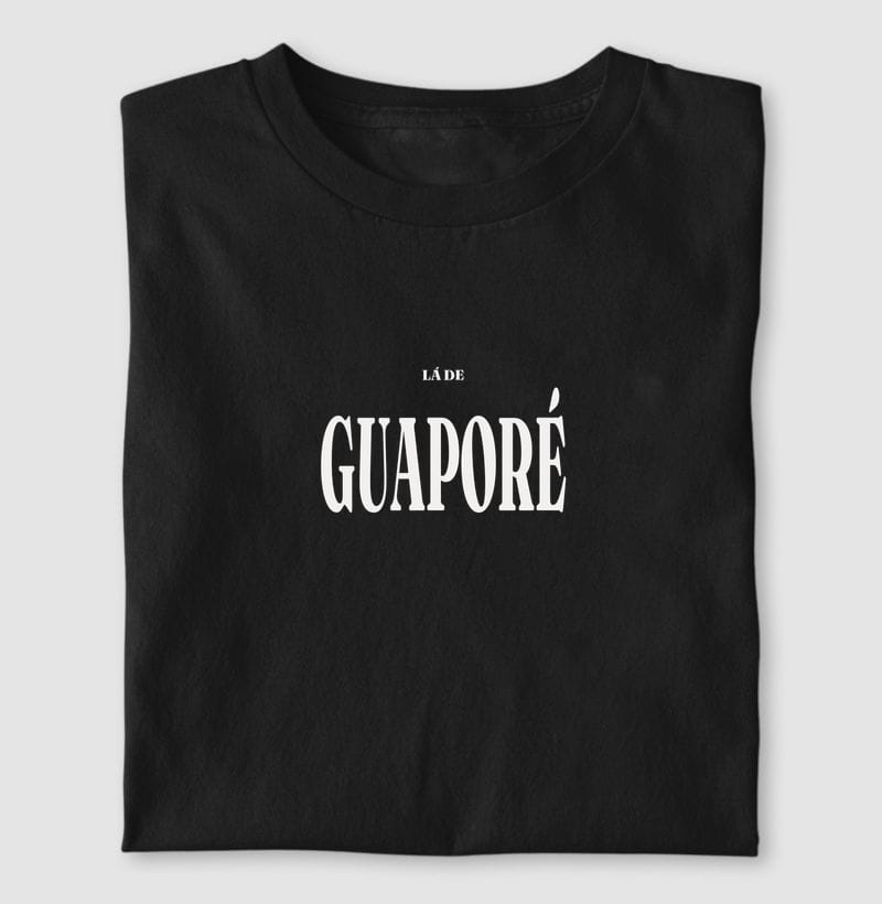 Camiseta Tipografia de Guaporé