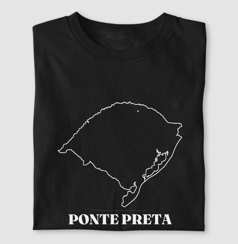 Camiseta Traço de Ponte Preta