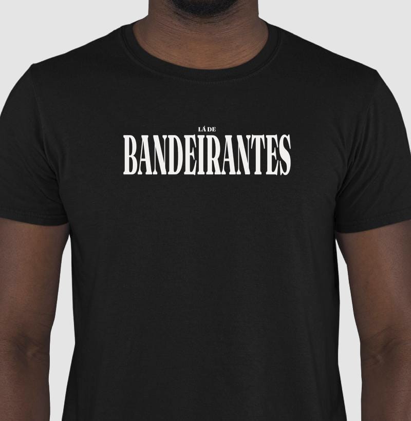 Camiseta Tipografia de Bandeirantes