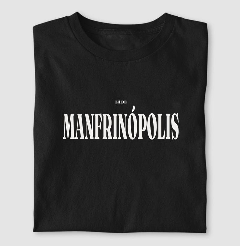 Camiseta Tipografia de Manfrinópolis