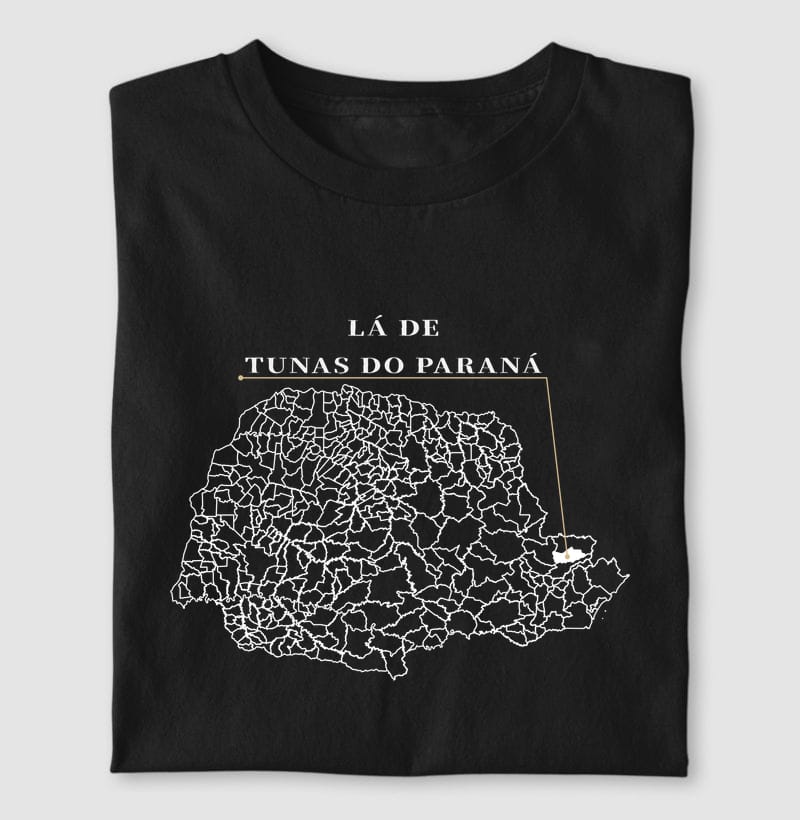 Camiseta Ponto de Origem de Tunas do Paraná