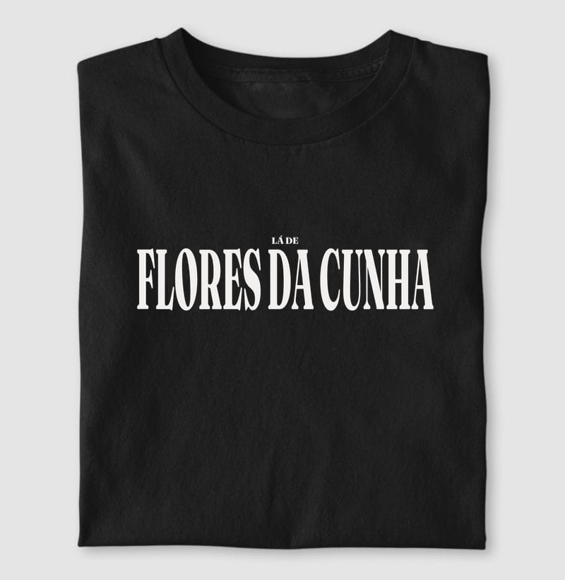 Camiseta Tipografia de Flores da Cunha