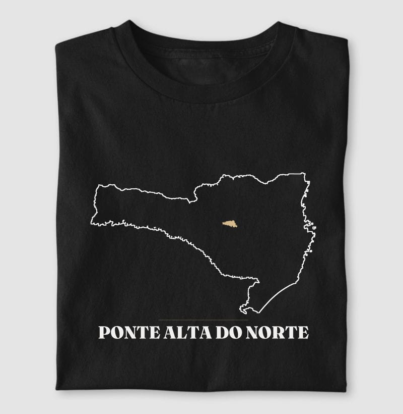 Camiseta Traço de Ponte Alta do Norte