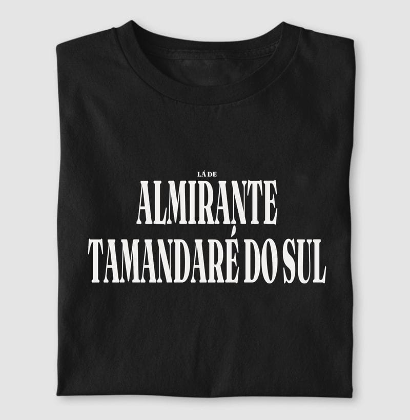 Camiseta Tipografia de Almirante Tamandaré do Sul