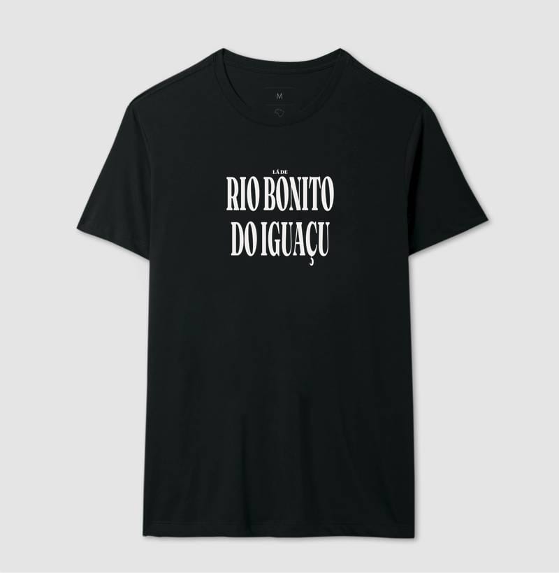 Camiseta Tipografia de Rio Bonito do Iguaçu