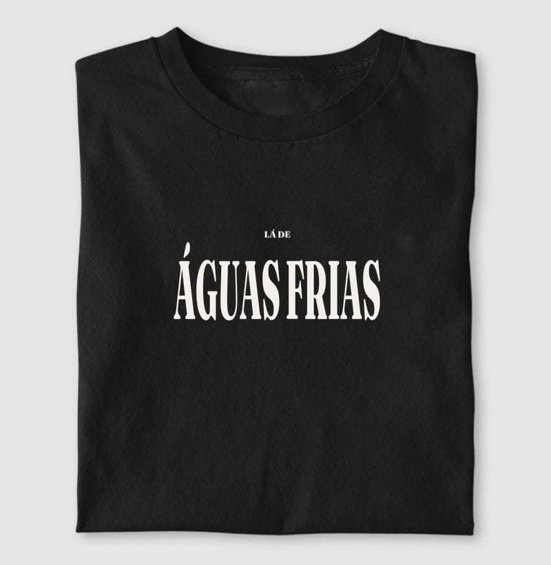 Camiseta Tipografia de Águas Frias