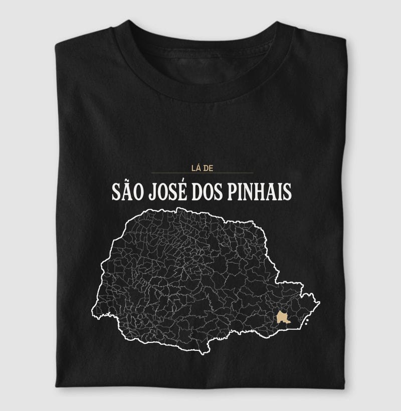 Camiseta Território de São José dos Pinhais