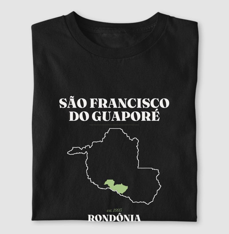 Camiseta Legado de São Francisco do Guaporé