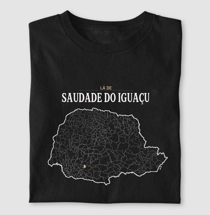 Camiseta Território de Saudade do Iguaçu