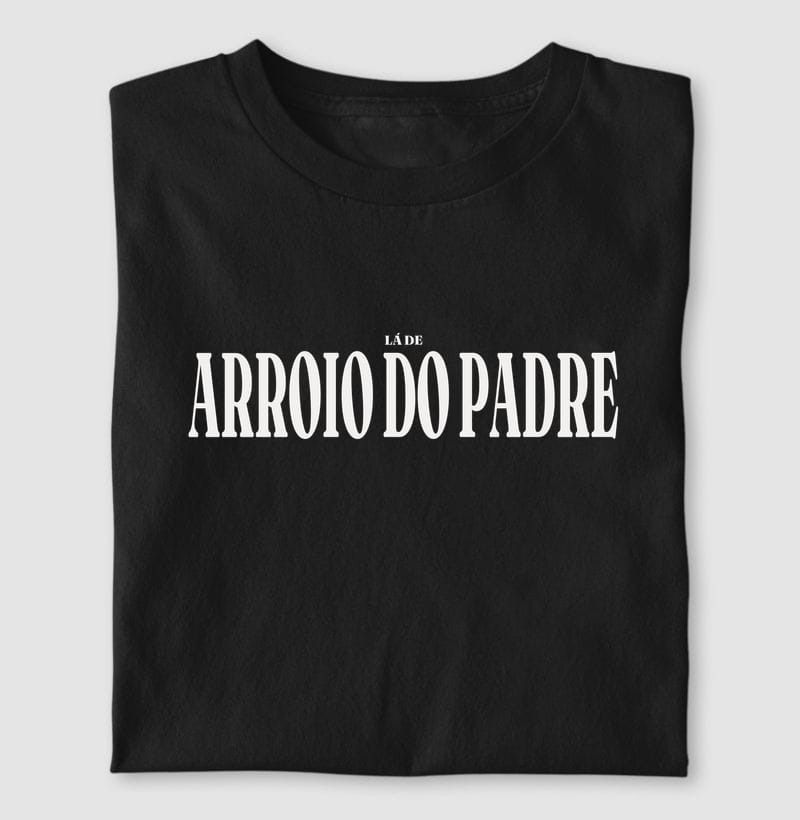 Camiseta Tipografia de Arroio do Padre