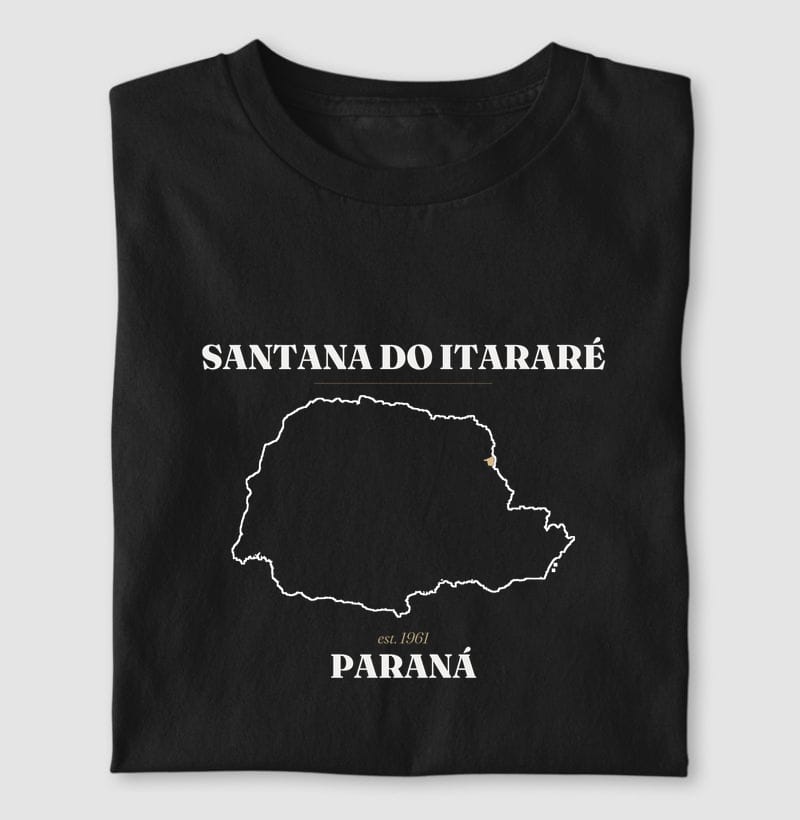 Camiseta Legado de Santana do Itararé