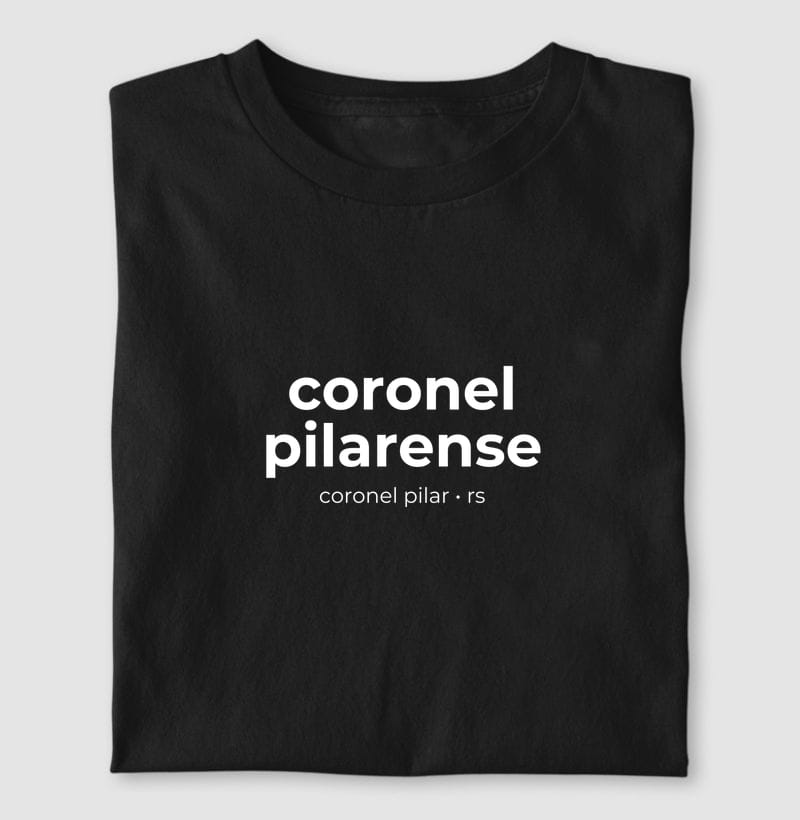 Camiseta Gentílico de Coronel Pilar