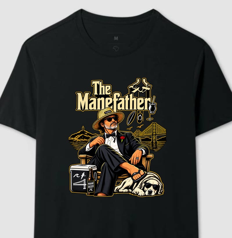 The Manefather, Ilustração noir com mate
