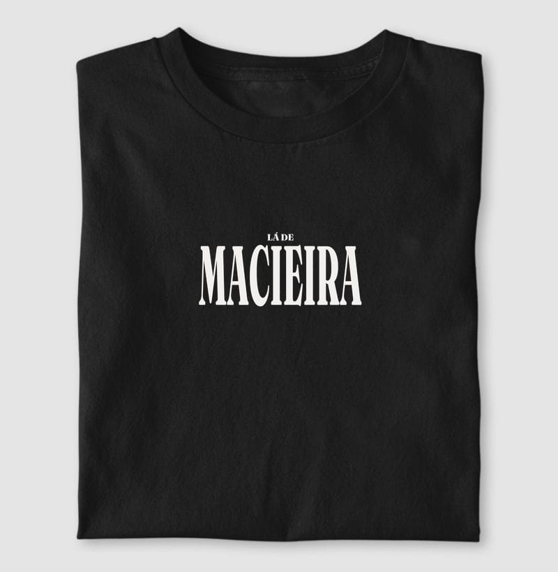 Camiseta Tipografia de Macieira