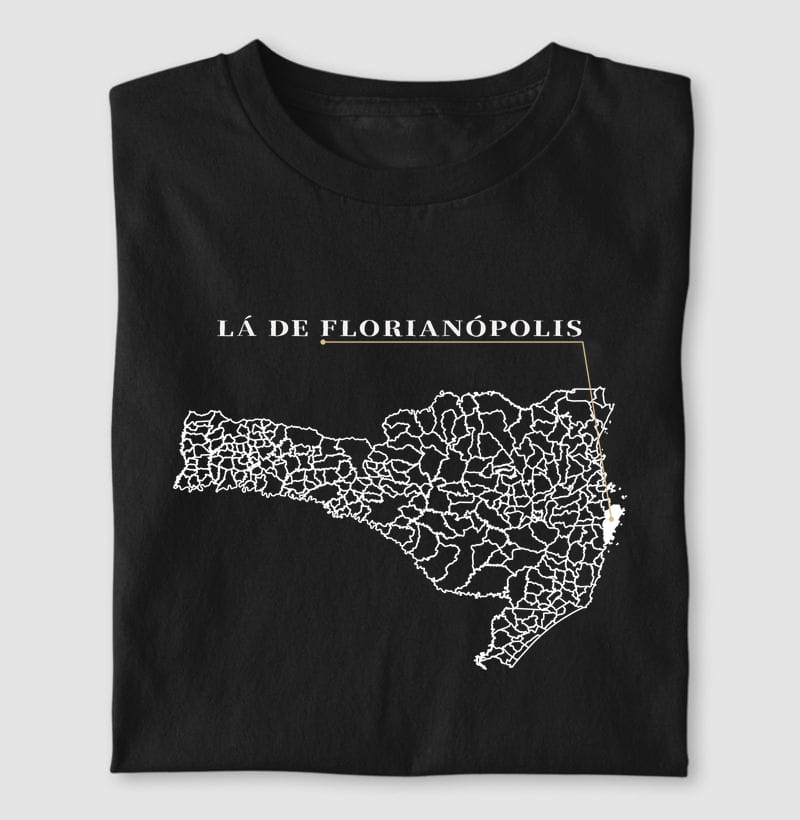 Camiseta Ponto de Origem de Florianópolis